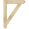 Ekena Millwork Traditional Arts & Crafts Rough Sawn Bracket, Douglas Fir, 4"W x 26"D x 34"H BKT04X26X34TRA03RDF - alternate 3